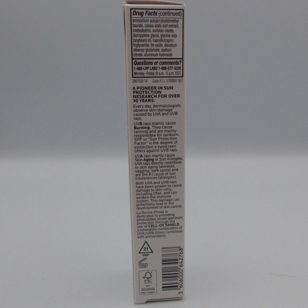La Roche-Posay Anthelios Glow Daily Glow Sunscreen 35 SPF Bronze NIB exp 9/2027 - Picture 2 of 6